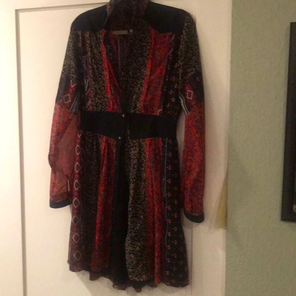 Diesel Long Sleaze, button down dress.